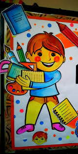 A Blog About Art Craft Ideas For Kids And School Projects School Board Decoration School Decorations School Crafts