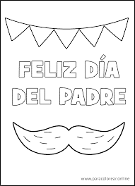 Carteles día del padre para imprimir y colorear. Dibujos Del Dia Del Padre Para Colorear Imprimir Y Pintar