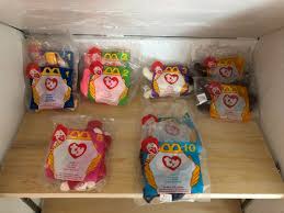 Mcdonald S Happy Meal Ty Beanie Babies Happy Meal Toys Etsy Uk