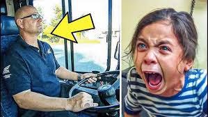 Bus Driver Keeps Girl On Bus Longer Than Others, Then Dad Learns It's  Because Of Her Hair