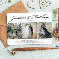 Photo Wedding Invitation Wedding Invite With Picture Photo Invitation Wedding Invitations With Pictures Photo Wedding Invitations Cheap Wedding Invitations