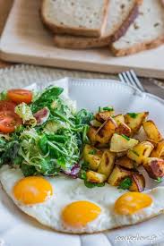 Food For Love Oeuf Au Plat Patate Saute Pommes De Terre Sautees