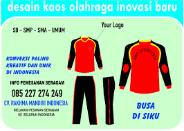 Contoh desain seragam olahraga sekolah dan kantor instansi. Desain Baju Olahraga Sma Lengan Panjang Desain Baju