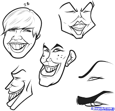 How To Draw A Caricature Step By Step Caricatures People Free Online Drawing Tutorial Added By Dawn July 15 Caricature Caricature Drawing Guided Drawing