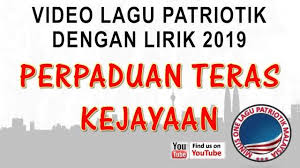 Loading the chords for 'lagu patriotik: Perpaduan Teras Kejayaan Kredit Perak Daily Media Facebook