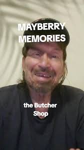 THE BUTCHER SHOP #fyp #andygriffith #tv #classictv #andygriffithshow  #auntbee #butcher