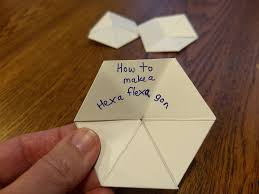 If you like the transforming flexa. Hexaflexagons Three Lesson Plans Alex Drevessa
