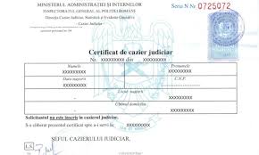 Serviciile de cazier judiciar de la nivelul inspectoratelor de politie judetene, respectiv directia generala de politie a municipiului bucuresti, elibereaza certificate de cazier judiciar. Avarie La Sistemul Informatic Al Cazierului Judiciar Roman Obiectiv Sm