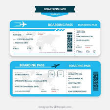 Download Blue And White Boarding Pass Template For Free Boarding Pass Template Business Letter Template Travel Clipart
