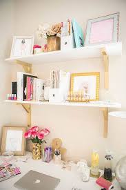 How To Make A Small Office Space Work The Fashionista S Diary Feminine Home Offices Home Office Decor Small Space Office