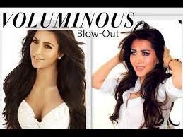 Kim Kardashian Voluminous Blow Out Tutorial Prom Hairstyles How To Blow Dry Hair Giveaway Blow Dry Curls Hair Styles Blow Dry Hair
