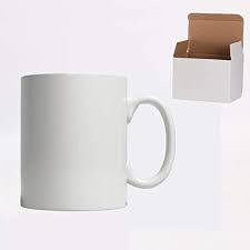 Home › 11 oz coffee mugs with box. Amazon Com Ceramic 11oz Sublimation Coffee Mug White Packed In White Box Case Of 12 Kitchen Dining