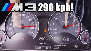 Bmw M3 Acceleration Top Speed 0 290 Km H F80 Competition Package 450 Hp Youtube