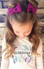 Christmas Berry Fabric Bows 2 Mini Hair Clips Perfect Fabric Etsy Easy Little Girl Hairstyles Girl Hair Dos Little Girl Hairstyles