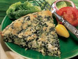 Impossibly Easy Spinach And Feta Pie Recipe Spinach And Feta Recipes Bisquick Recipes