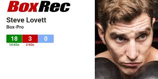 BoxRec: Steve Lovett