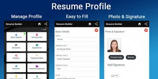 Rapidly build a pdf resume employers love. Resume Builder App Free Cv Stjegypt