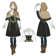 Mercedes Concept Art Fire Emblem Three Houses Art Gallery Concept Art Characters Character Design Inspiration Fantasy Character Design