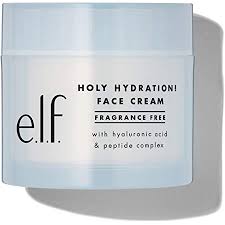 How to hydrate your skin: Amazon Com E L F Holy Hydration Face Cream Fragrance Free Smooth Non Greasy Lightweight Nourishing Moisturizes Softens Absorbs Quickly Suitable For All Skin Types 1 76 Oz Beauty