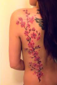 Beautiful Cherry Tree Tattoo Want It On My Side Cherry Tree Tattoos Tree Tattoo Back Back Tattoo