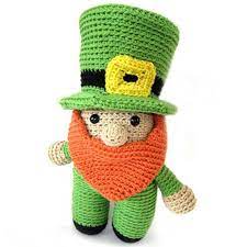 Leprechaun Stuffed Animal Crochet Pattern By Freshstitches Stpaddys Crochet Patterns Amigurumi Crochet Leprechaun