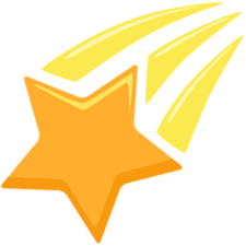 Shooting Star Emoji Meaning Copy Paste Emoji Star Emoji Shooting Star Emoji