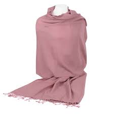 pashmina shawl 90x200cm 70 cashmere 30 silk wood rose