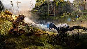 A collection of the top 52 horizon zero dawn 4k wallpapers and backgrounds available for download for free. Hd Wallpaper Horizon Zero Dawn Wallpaper Watchers Aloy Cardiff 4k Wallpaper Flare