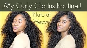 Created for us, by us. How To Easy Natural Clip Ins For Curly Hair 15 Minutes Youtube