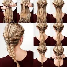 Divide the hair at the front of your head into 3 sections. Tutorial Of Making A Fresh Fishtail Braid Hairstyle Life Is An Episode