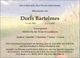 Bcg recruting test (на англ. Traueranzeigen Von Doris Bartelmes Www Vrm Trauer De
