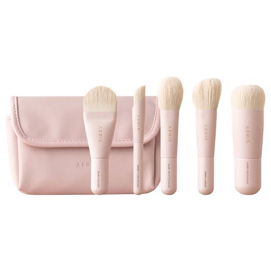 Aeris Beaute Aeris Beaut&Atilde;&copy; The Signature Baby Brush Set - Pink - Review SOCO  by Sociolla