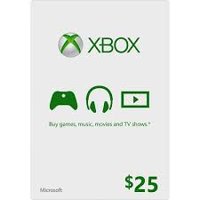 Buy an xbox gift card for great games and entertainment on consoles and windows pcs. Amazon Com Microsoft Xbox Gift Card 25 Physical Card Video Games
