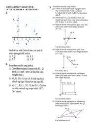 Himpunan Pelbagai Latihan Matematik Tingkatan 2 Yang Power Khas Untuk Guru Guru Cetakkan Pendidikan Abad Ke 21