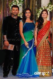 Amala Paul With Indrajith At Prithviraj Wedding Veethi Amala Paul Nazriya Nazim Wedding Desi Beauty