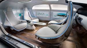 Mercedes Benz F 015 Self Driving Car Concept Mercedes Car Futuristic Cars Car Interior Design