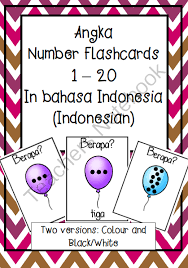 2 i am missing you. Nomor Angka Numbers To 20 Flashcards Bahasa Indonesia Indonesian From Miss Simplicity 039 S Store On Teachersnote Number Flashcards Flashcards Student Numbers