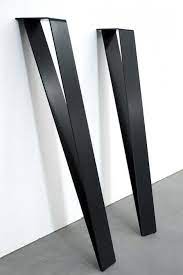 pied metal noir design dpsmt graf k furniture metal furniture pieds de table pied meuble table bois pied metal