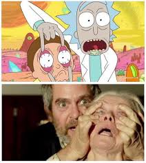 Open Your Eyes Morty This Scene From Bird Box Looks Familiar 9gag