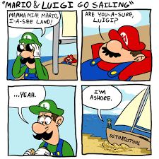 Web Comics Mario And Luigi Funny Puns Funny Pictures