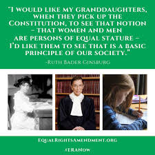 Era Social Media Post Ginsberg Quote Equal Rights Amendment