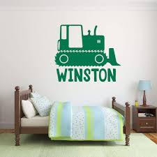 Recreate your home with rustic farm house decor. Kids Bedroom Or Playroom Bulldozer Custom Steel Name Sign Metal Home Living Signs Delage Com Br