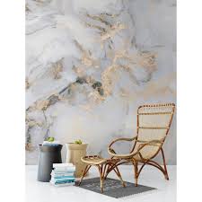 The different etchings produce optical and. Marble Design Wallpaper Wall Mural