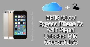This is new video with you can unlock icloud from iphone 4/4s/5/5s/5c/se/6 any ios 6/7/8/9/10/11/12/13 without apple id/wifi/dns. Meid Icloud Bypass Iphone 5s With Signal Unlocked Sim Checkm8 Info