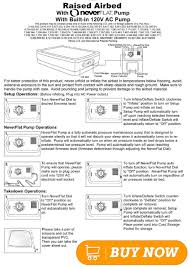 Serta Raised Air Mattress With Never Flat Pump Air Mattress Serta Mattress