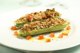 Courgettes Farcies Au Riz Par Academie Du Gout Recette Recette Courgette Farcie Courgettes Farcies Recette Avec Courgette