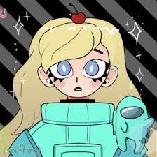 My Among Us Character Cartoon Girl Images Cute Tumblr Wallpaper Anime Child