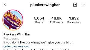 Maybe you would like to learn more about one of these? Pluckers Wing Bar On Twitter If Pluckerswingbar Hits 50k Followers On Instagram By Friday April 23 2021 We Ll Give A 100 Gift Card To Someone Who Likes This Tweet And Follows Us