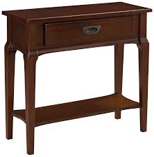 Stratus 30 Inch Wide Heartwood Cherry Wood Hall Stand Table In 2020 Hall Console Table Hall Stand Small Hall