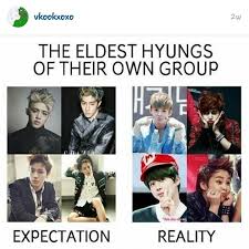 S Coups Svt Jin Bts Mark Got7 Xiumin Exo Funny Kpop Memes Kpop Funny Kpop Memes